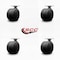 Service Caster 3'' Black Heavy Duty Floor Safe Twin Wheel Casters Top Plate , 4PK SCC-TP02S75-TPR-BLK-4 - alternate 3